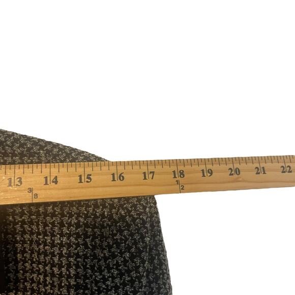 Jones Studio Separates Vintage Y2k Plus Size 16 Houndstooth 3 Button Blazer - Picture 10 of 11